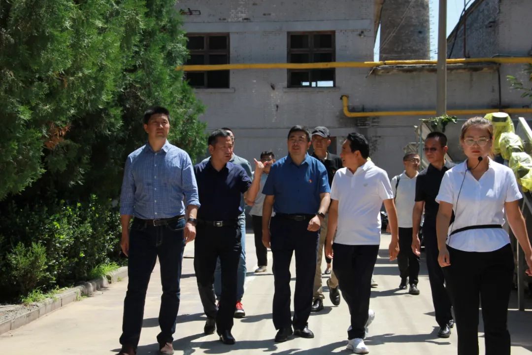 合作共赢，助推发展——物美集团和清华长三角研究院来草莓视频污污污污污污酒厂调研寻求合作机遇
